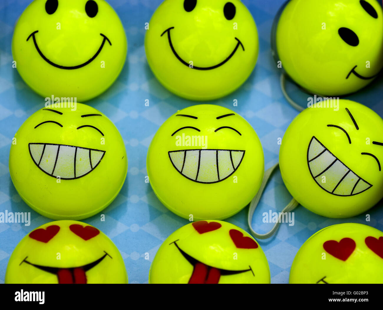 Smileys Banque D'Images Smileys Banque D'Images