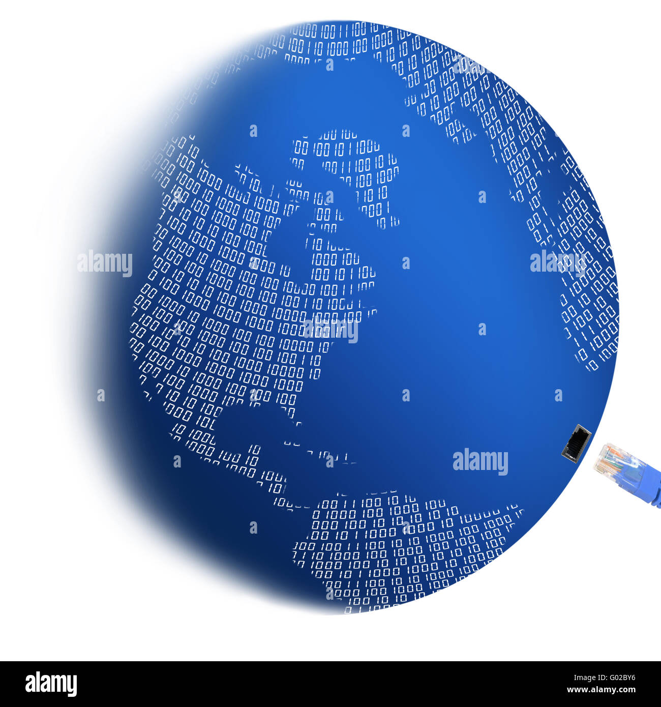Connexion mondiale Banque D'Images