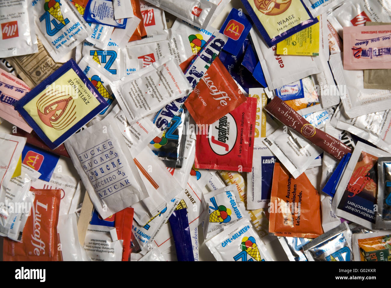 édulcorants Banque D'Images