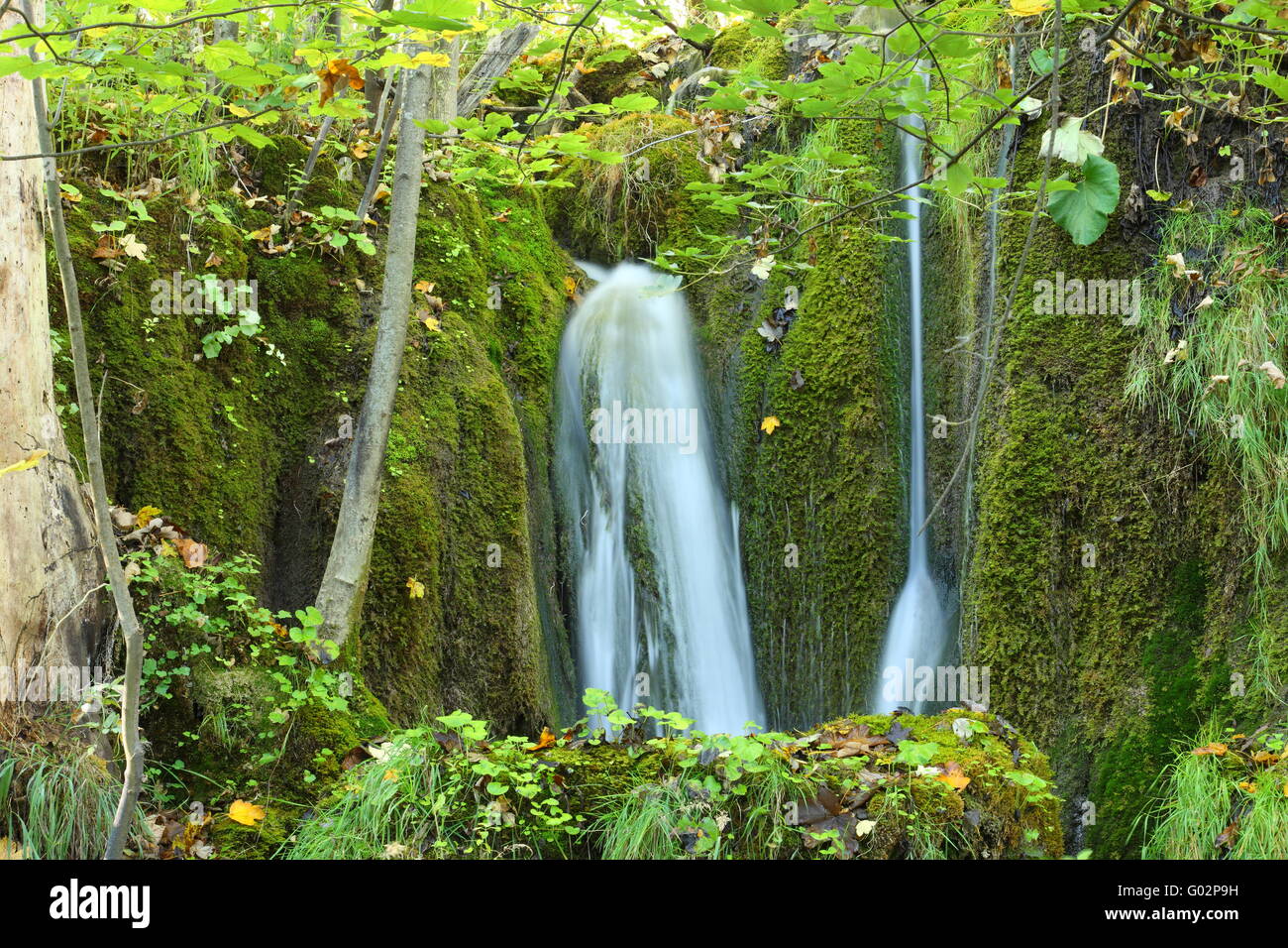 Parc National de Plitvice Banque D'Images