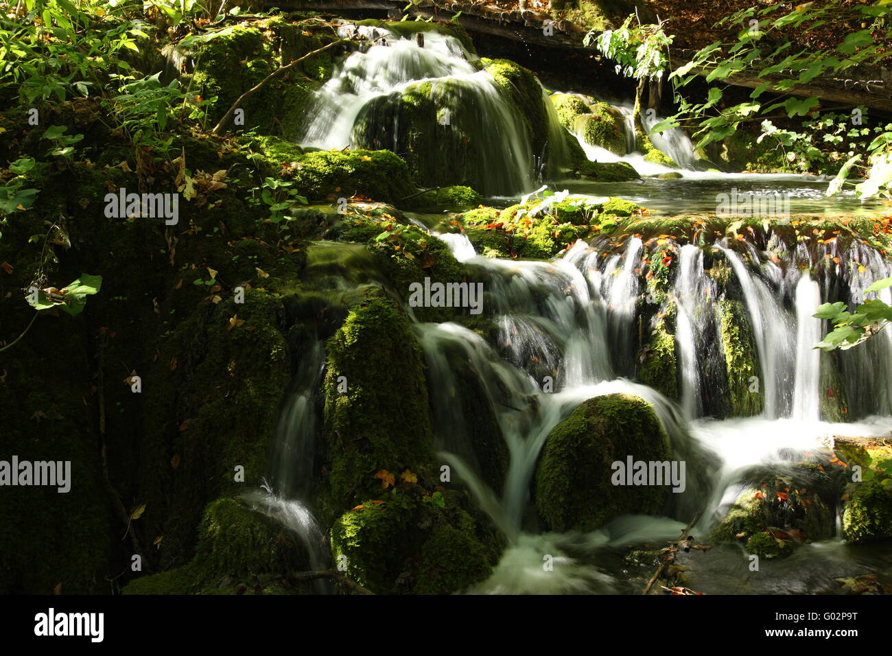 Parc National de Plitvice Banque D'Images