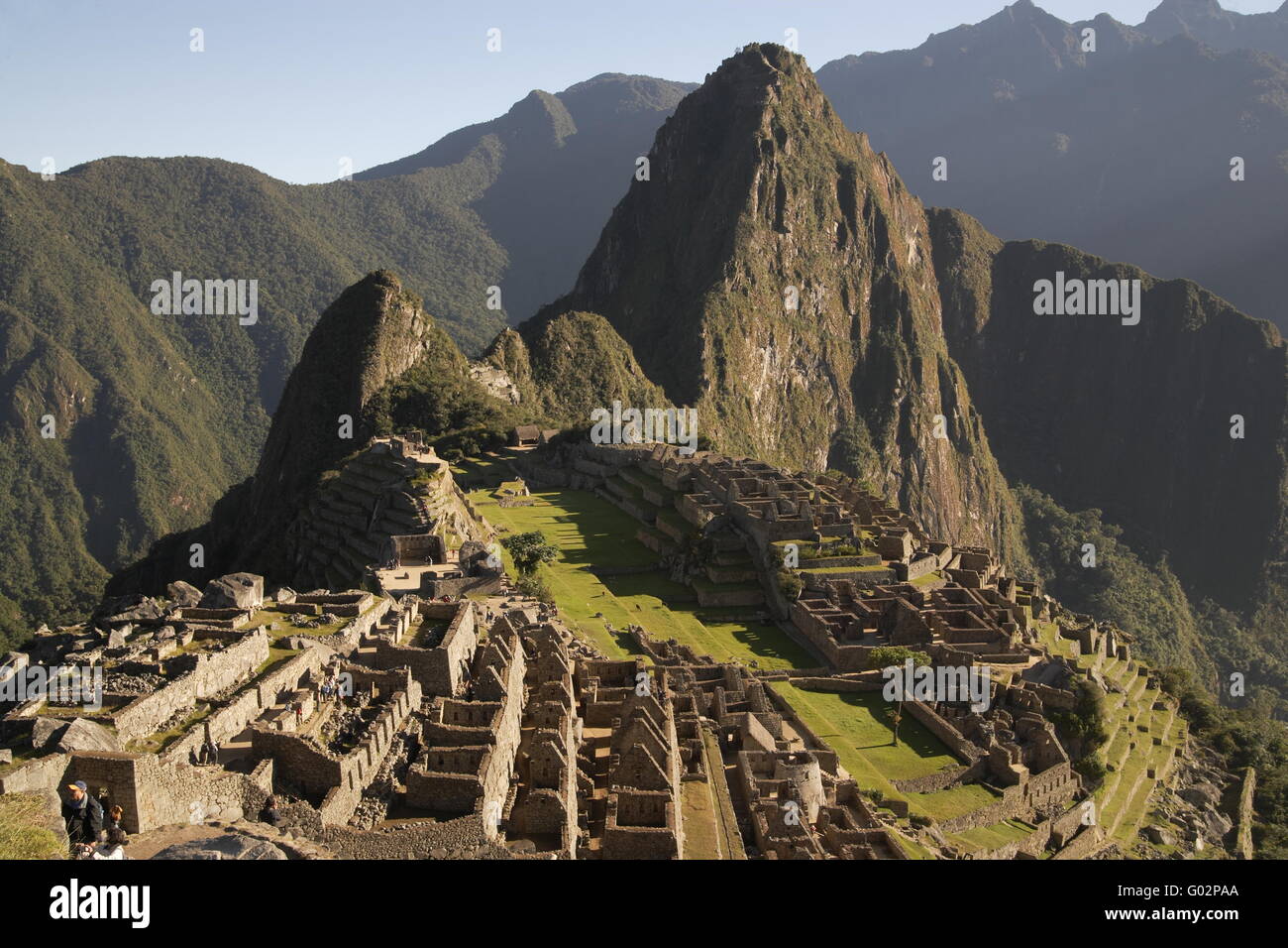 Machu Picchu Panorama Banque D'Images