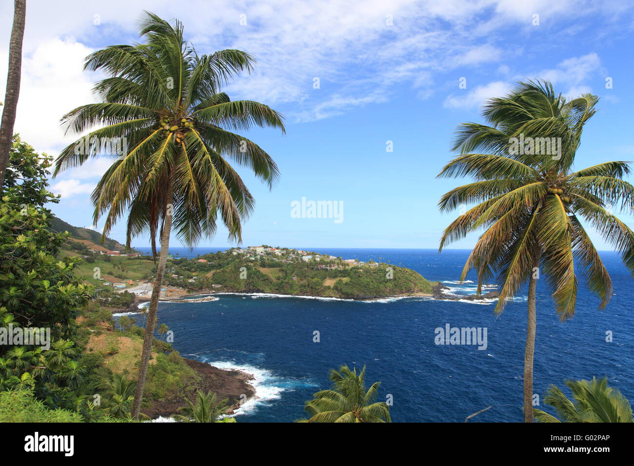 Saint Vincent dans les Caraïbes Banque D'Images