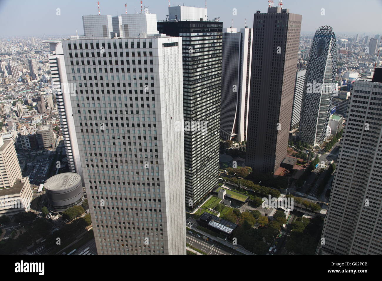 La ville de Tokyo au Japon Banque D'Images