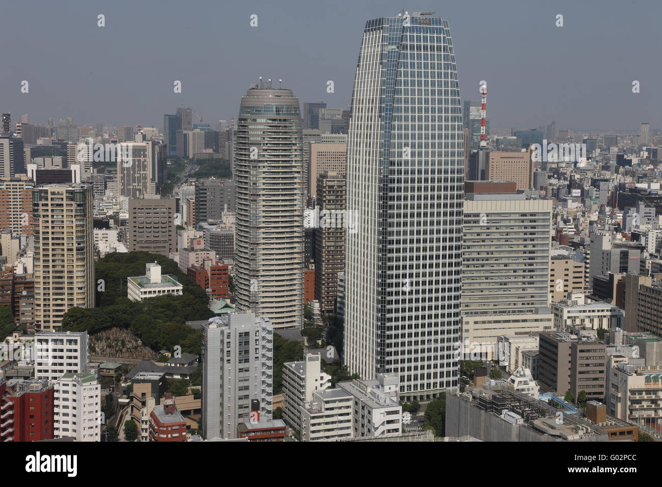 La ville de Tokyo au Japon Banque D'Images
