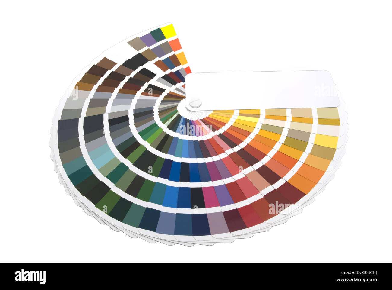Carte de couleur pour les designers et l'industrie d'impression Banque D'Images