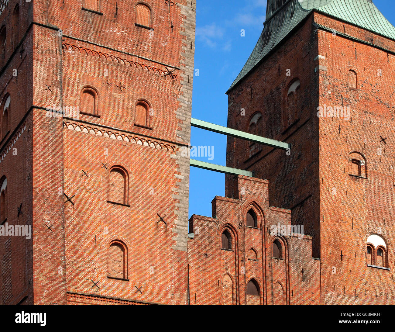 Cathédrale de Lübeck Banque D'Images