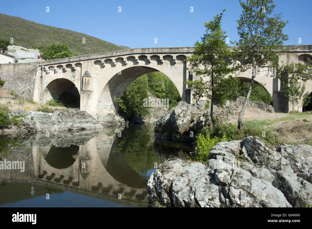 Bridge Ponte Leccia Banque D'Images