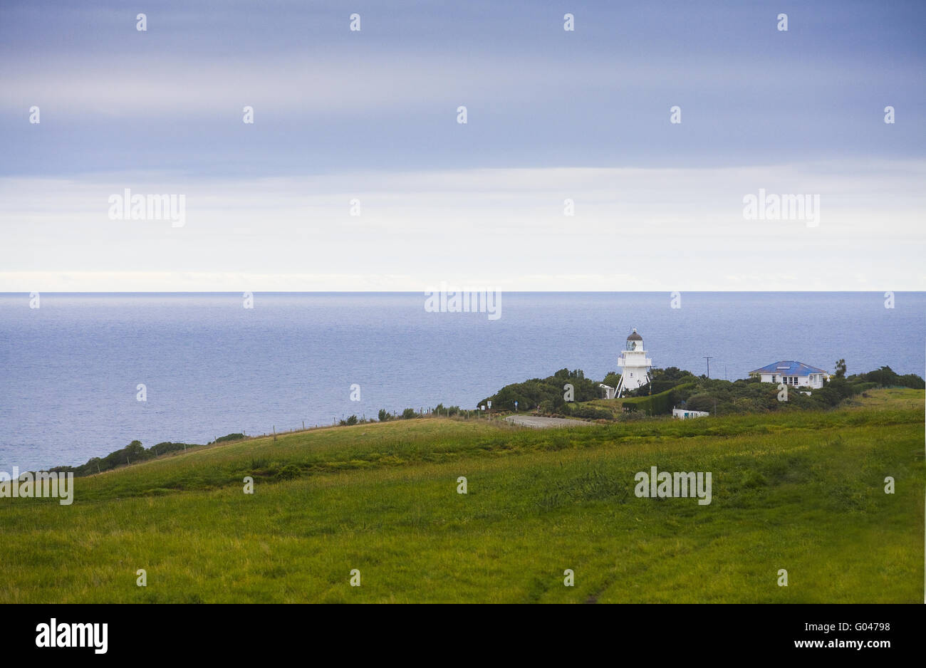 Phare d'Otago, Nouvelle-Zélande Banque D'Images