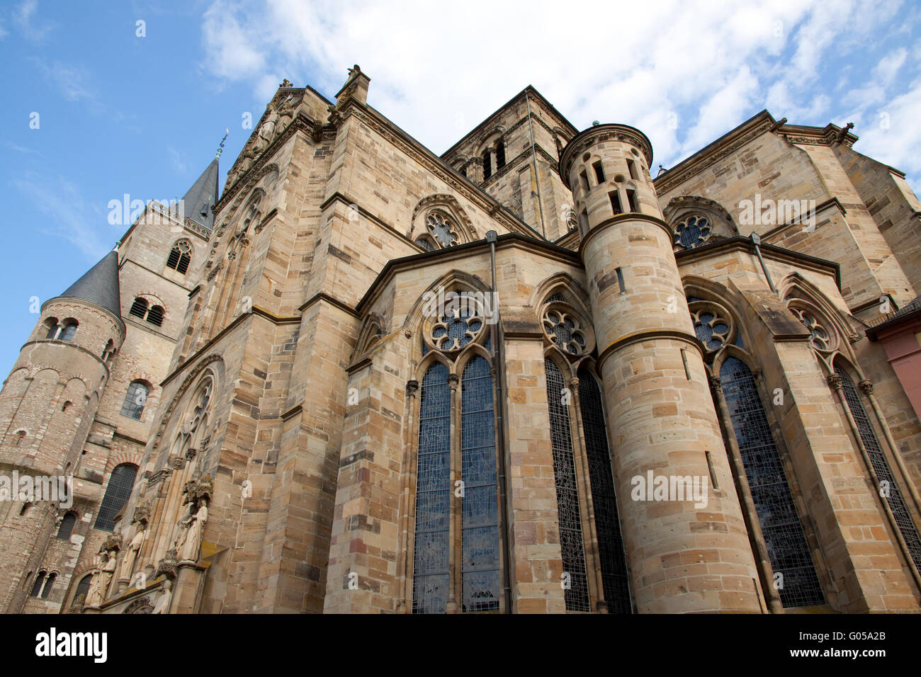 Cathédrale et Liebfrauenkirche. Trèves Banque D'Images