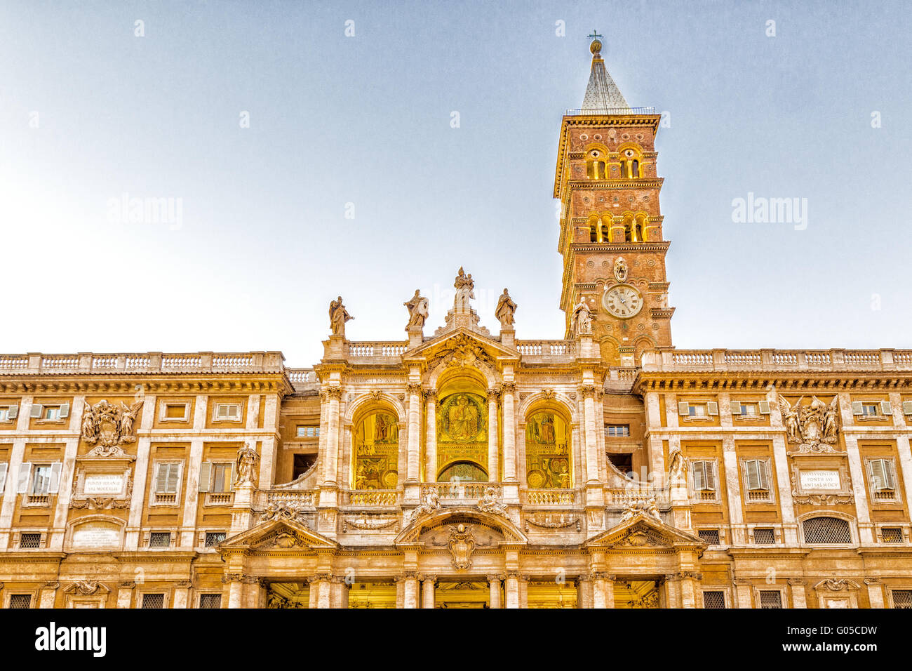 Église Sainte Marie Majeure de Rome, Italie Photo Stock Alamy