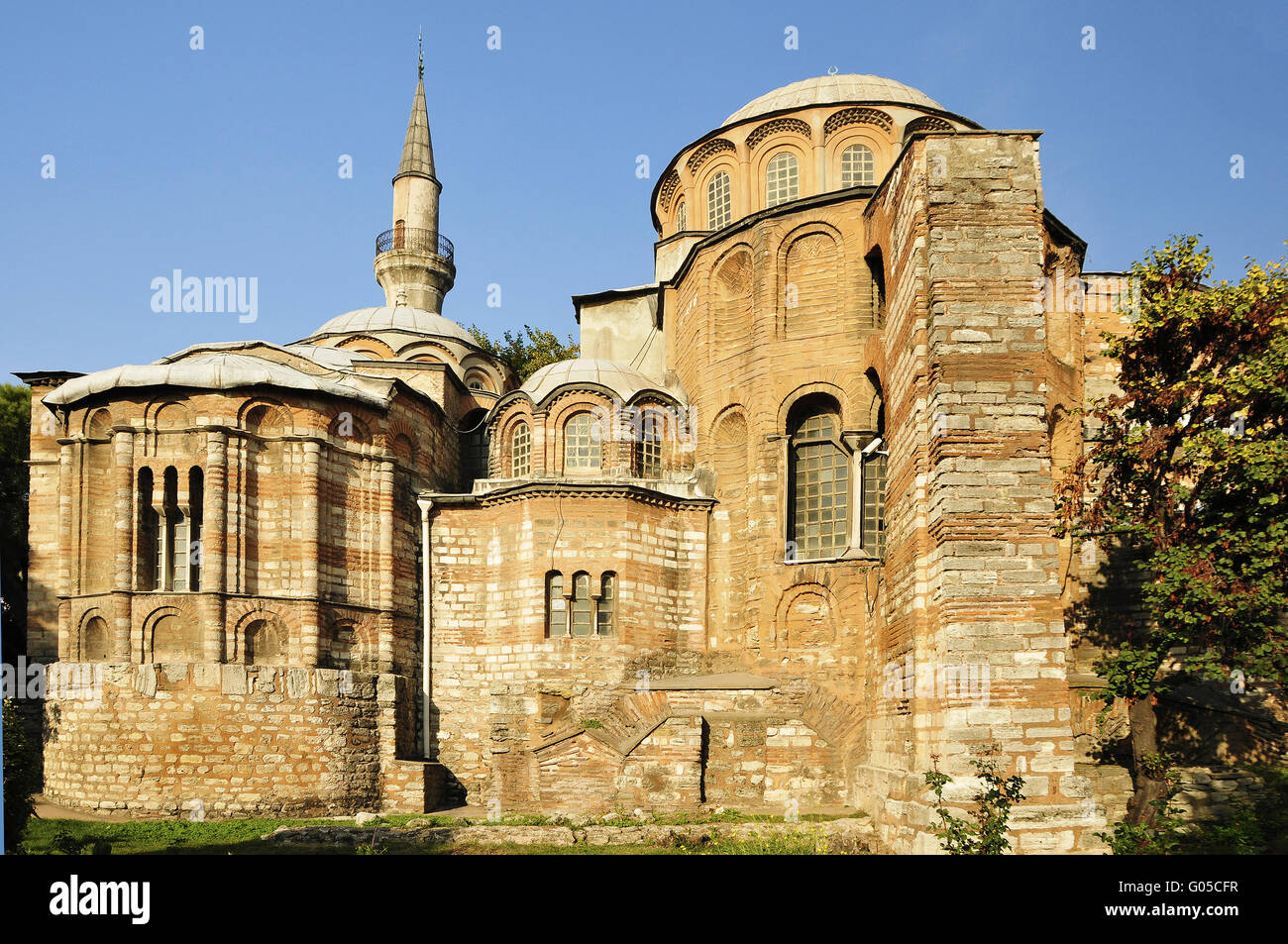 L'église de Chora (Kariye Museum avec un bain turc nam Banque D'Images