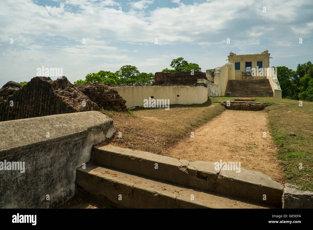 Le Delhi Gate à Arcot, près de Vellore dans l'état de Tamil Nadu, Inde Banque D'Images