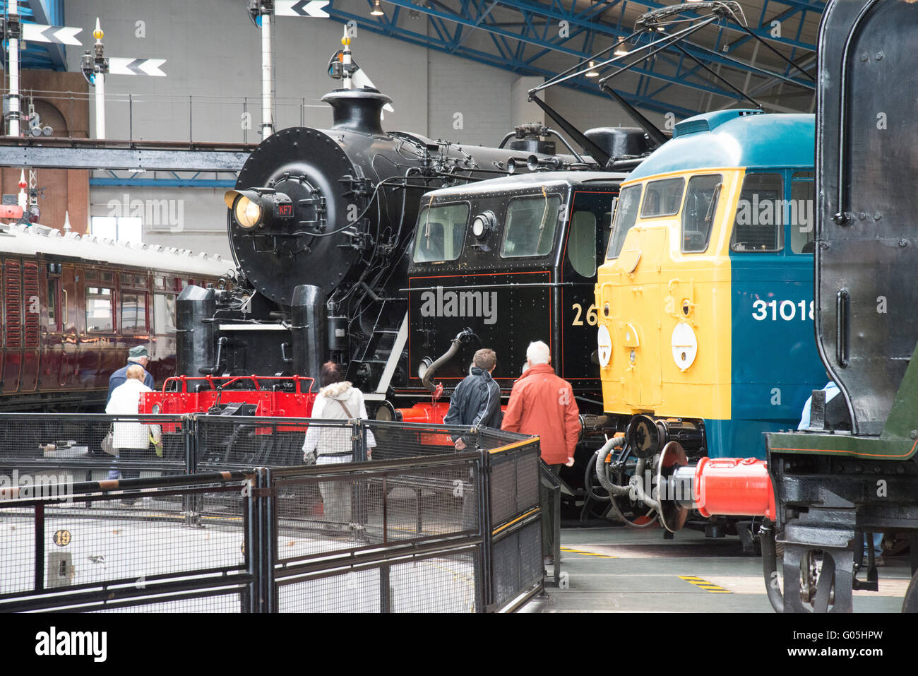 Musée ferroviaire de New York Banque D'Images