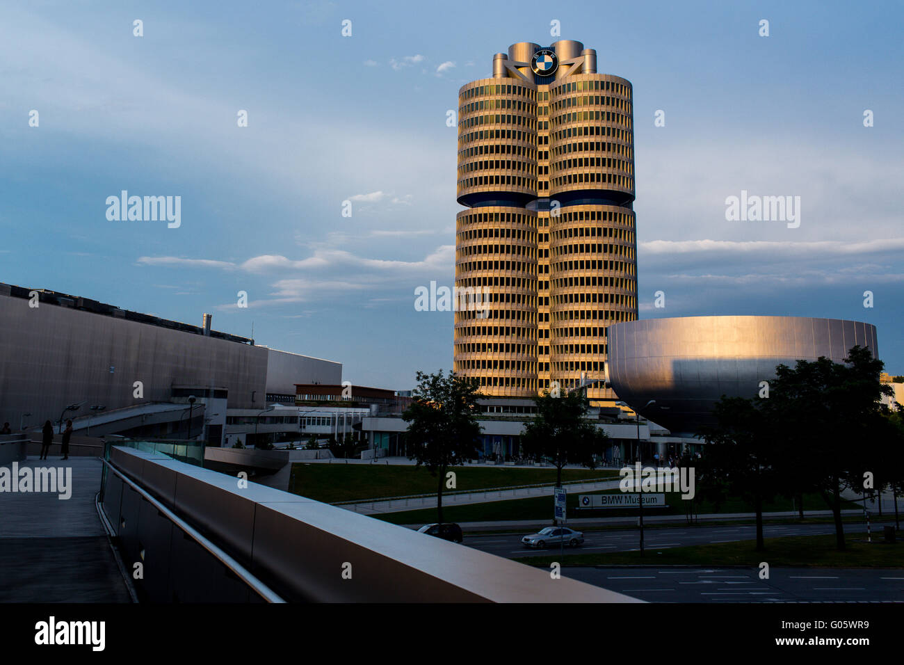 Siège social BMW à Munich Banque D'Images