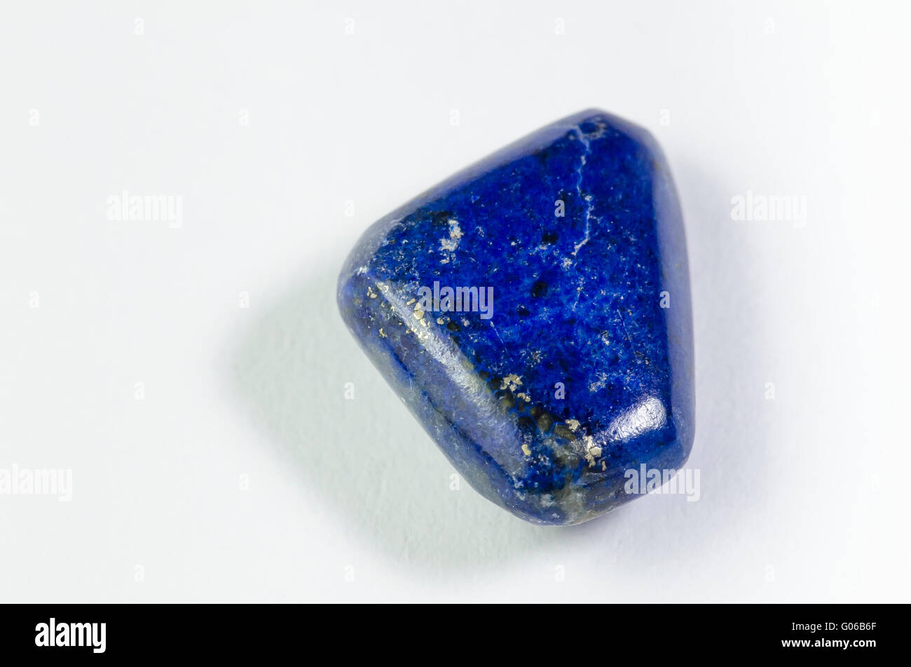 Lapis-lazuli, bleu, pierre, lithothérapie Banque D'Images