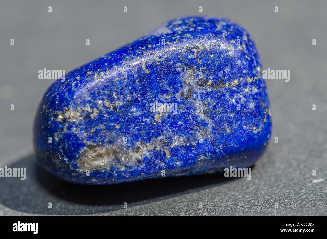 Le lapis-lazuli, pierre, bleu, lithothérapie Banque D'Images