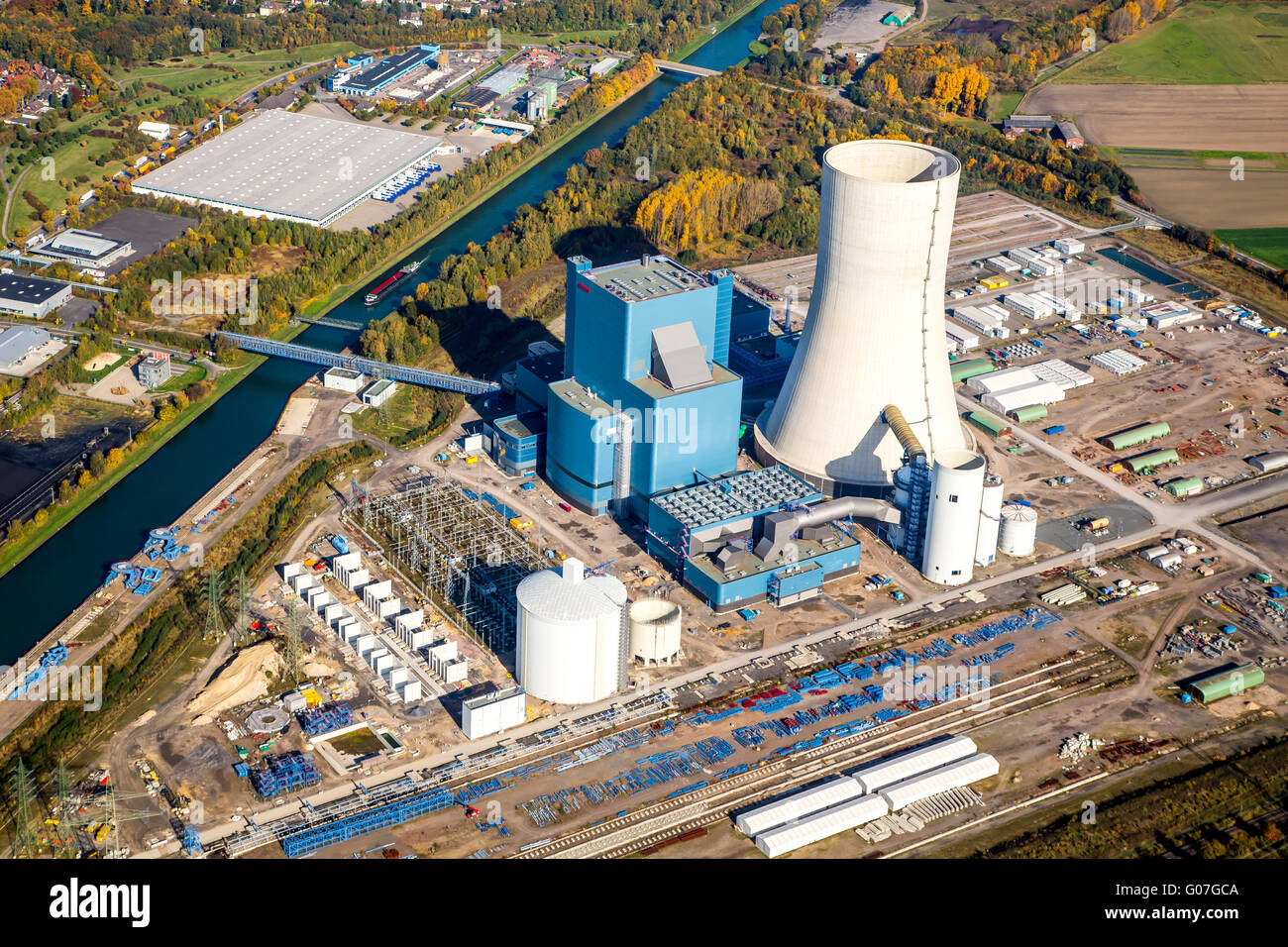 Aeon Power Station / Coal Power Station Banque D'Images