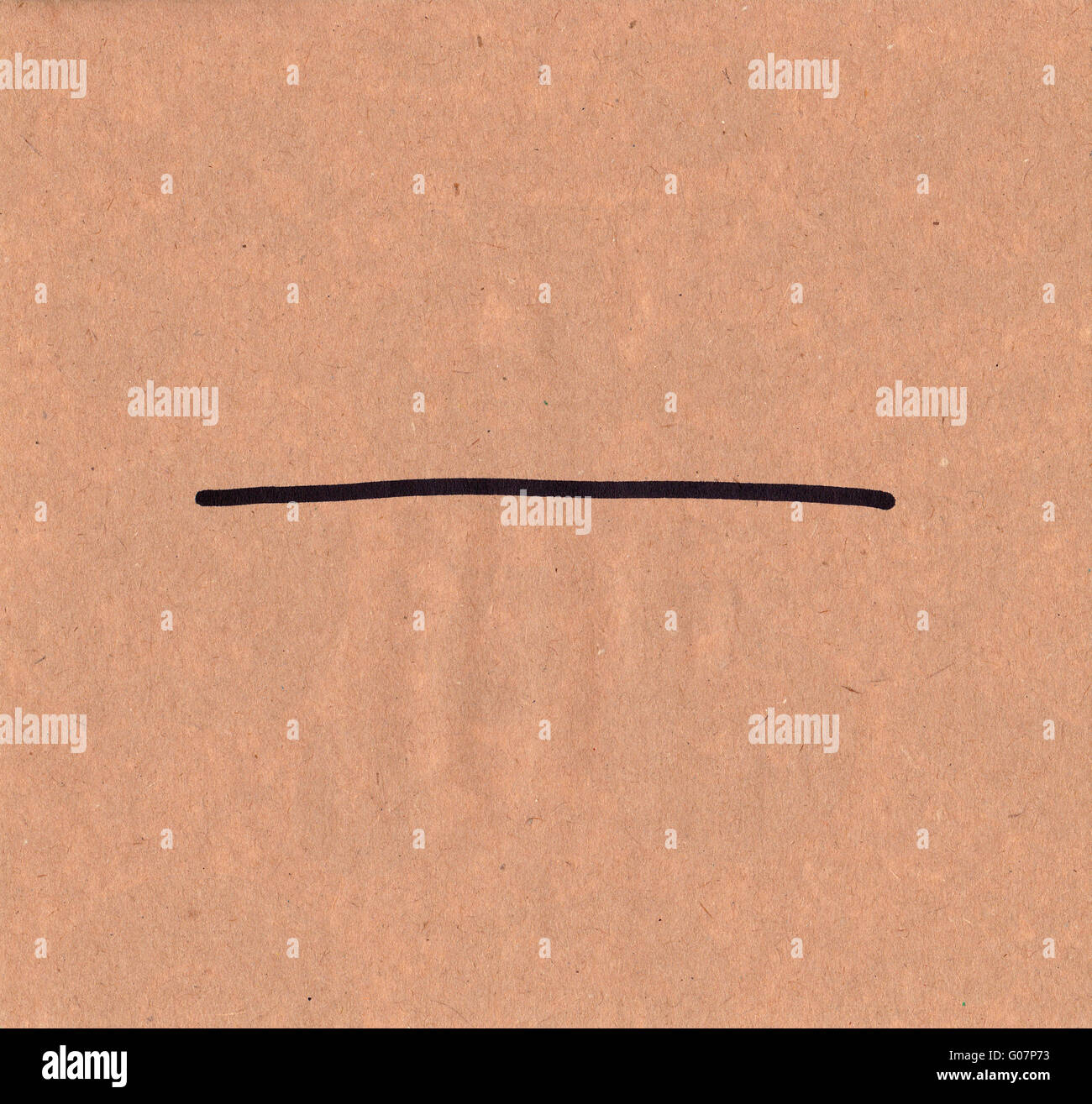 Signe moins Banque D'Images