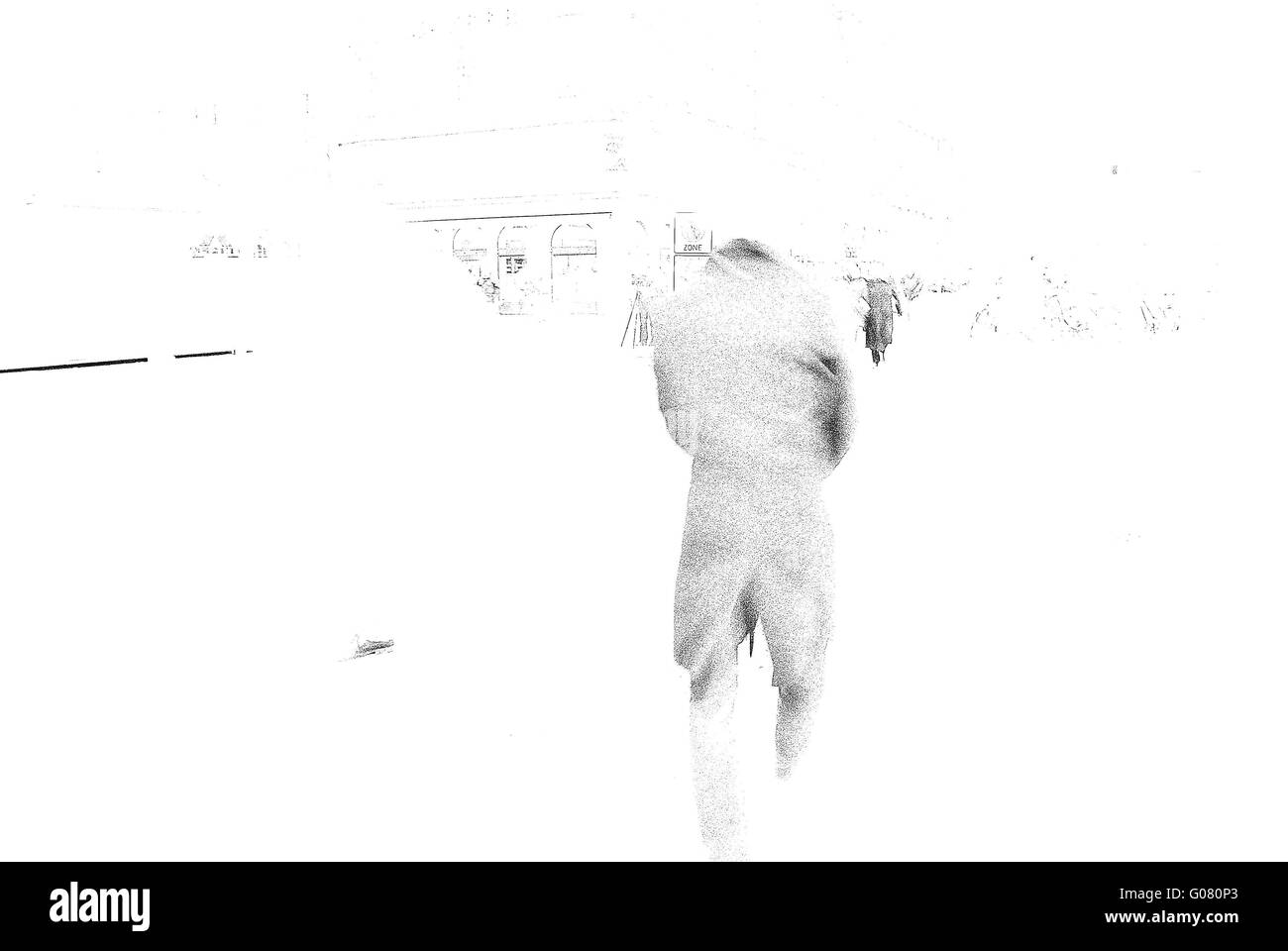 le mystérieux Banque D'Images