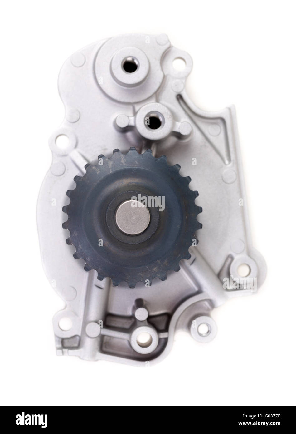 Pompe à eau. Isolated on white with clipping path Banque D'Images