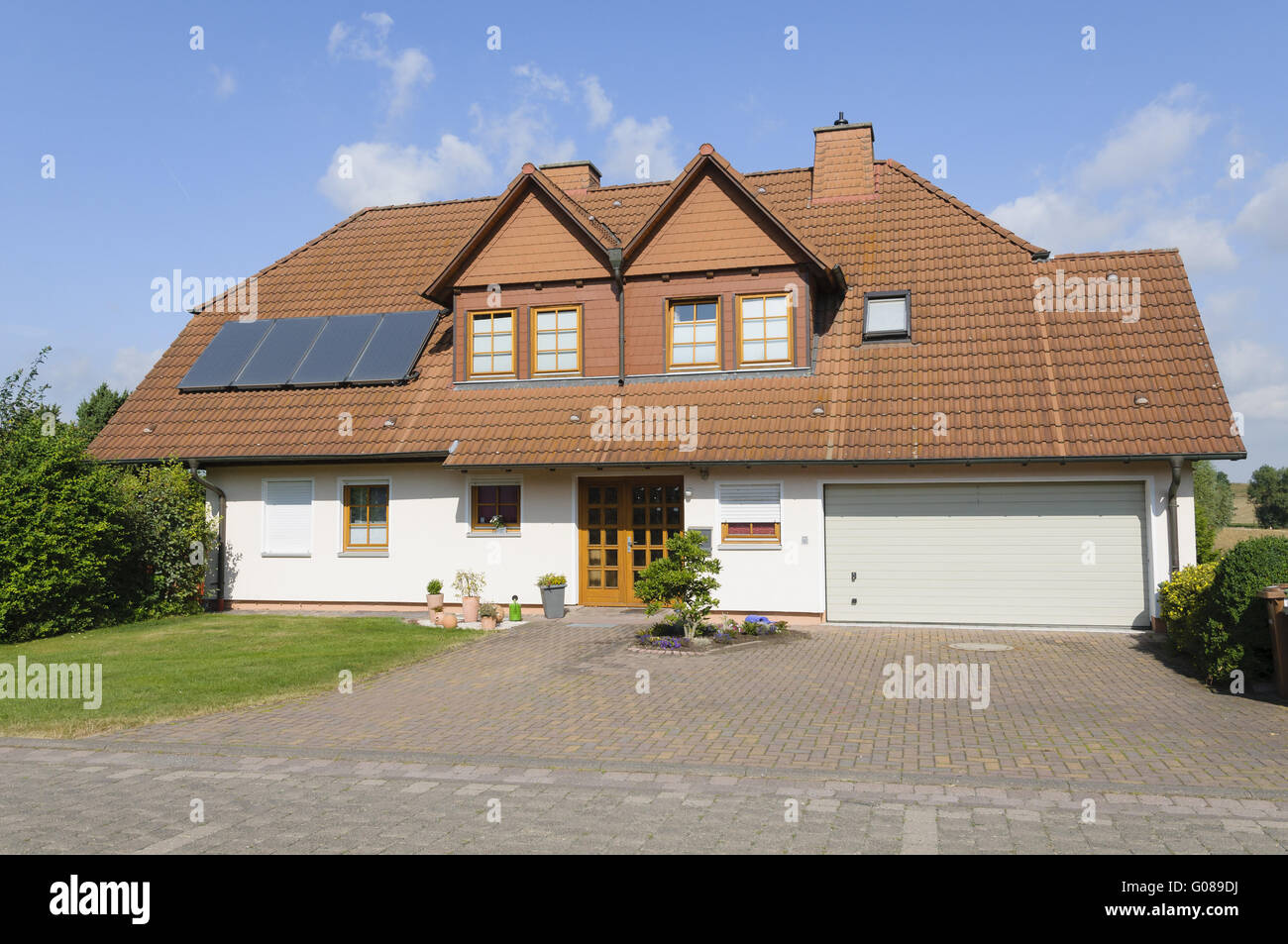 Maison duplex Banque D'Images