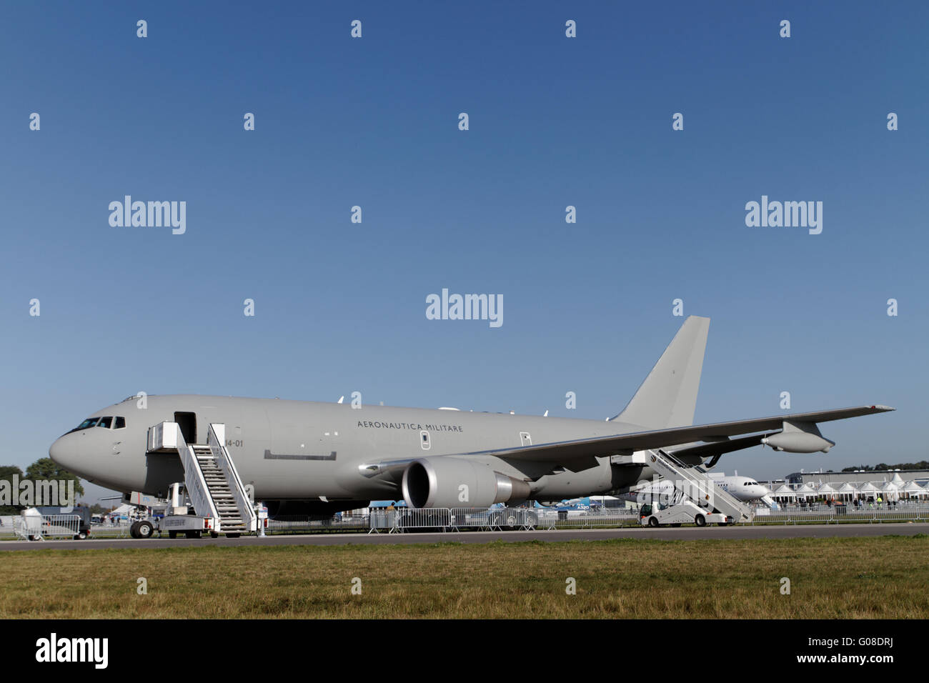 Boeing KC 767A de l'Armée de l'air italienne. Banque D'Images