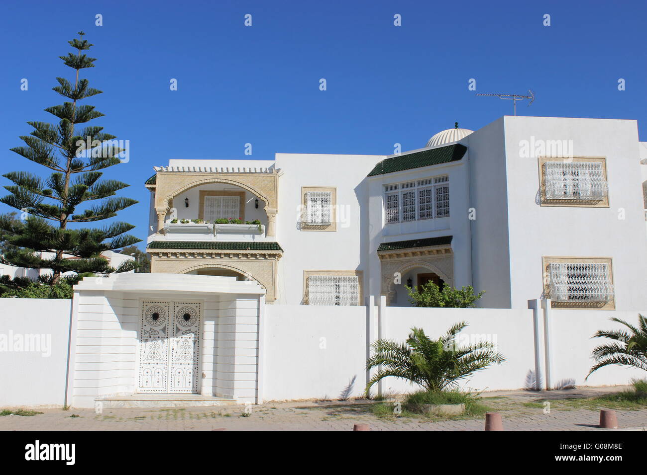 L'architecture tunisienne Banque D'Images