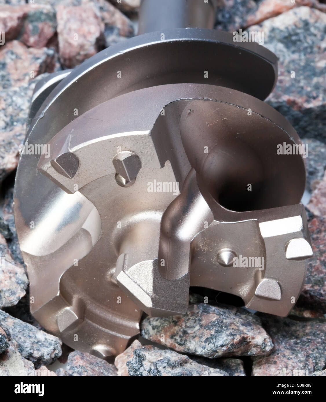 Percer pour les ouvertures pour le perforateur industriel Banque D'Images