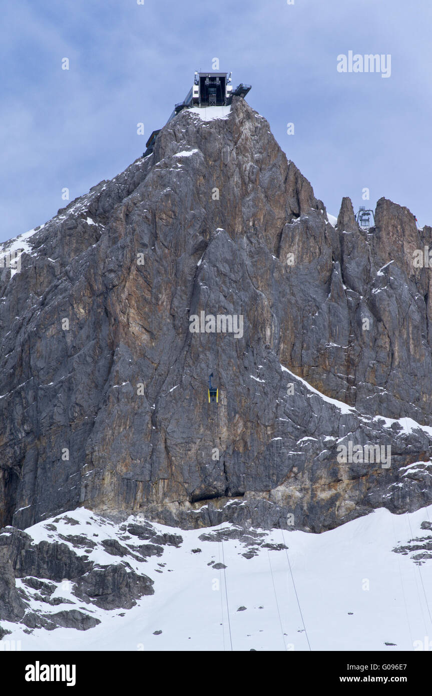 Ligne de voyageurs aériens Honerkogel Banque D'Images