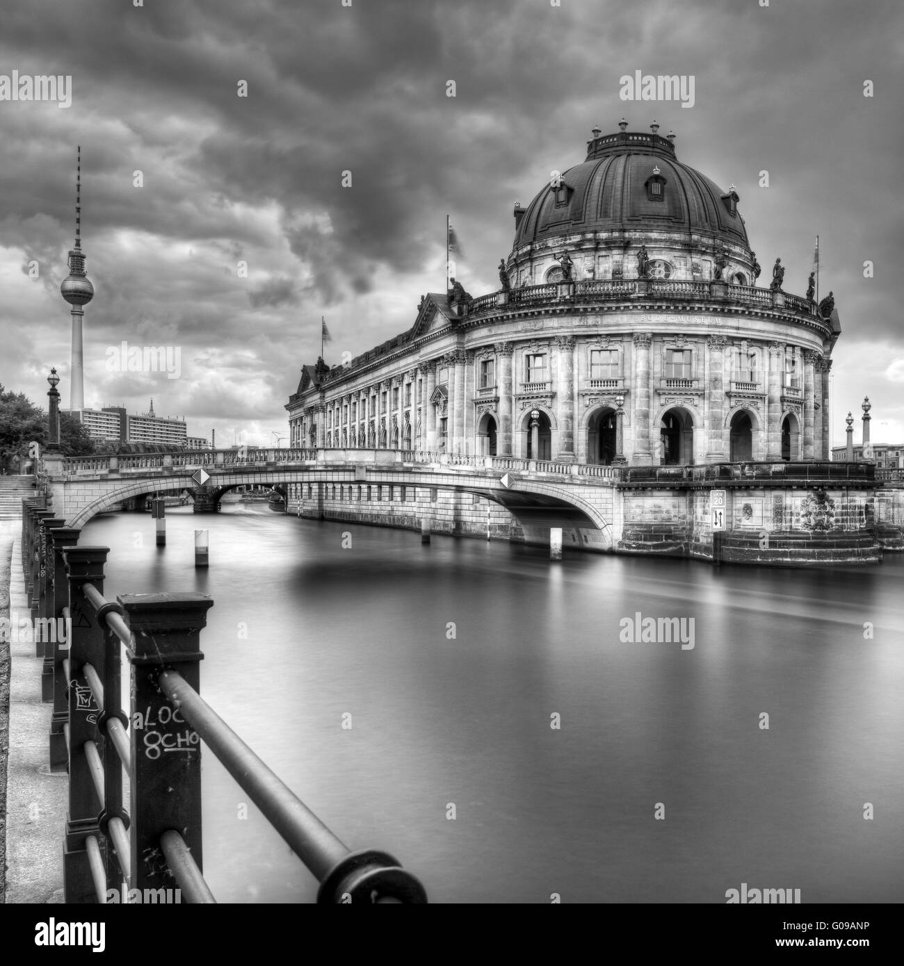 Musée de Bode, Berlin Musée Island Banque D'Images