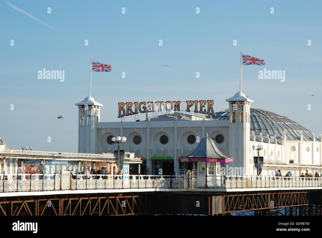 Brighton Pier Banque D'Images
