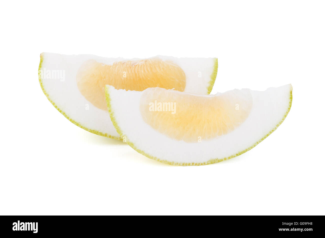 Close-up of citrus fruits sur blanc backgroun Sweety Banque D'Images