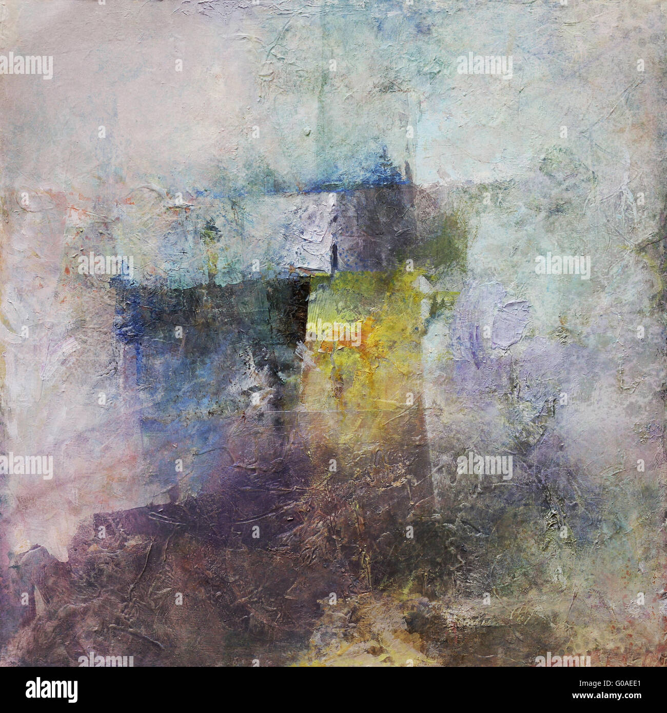La peinture abstraite Banque D'Images
