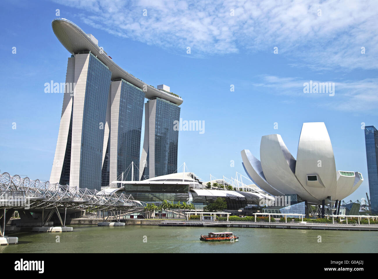 Marina Bay Sands, Singapour Banque D'Images
