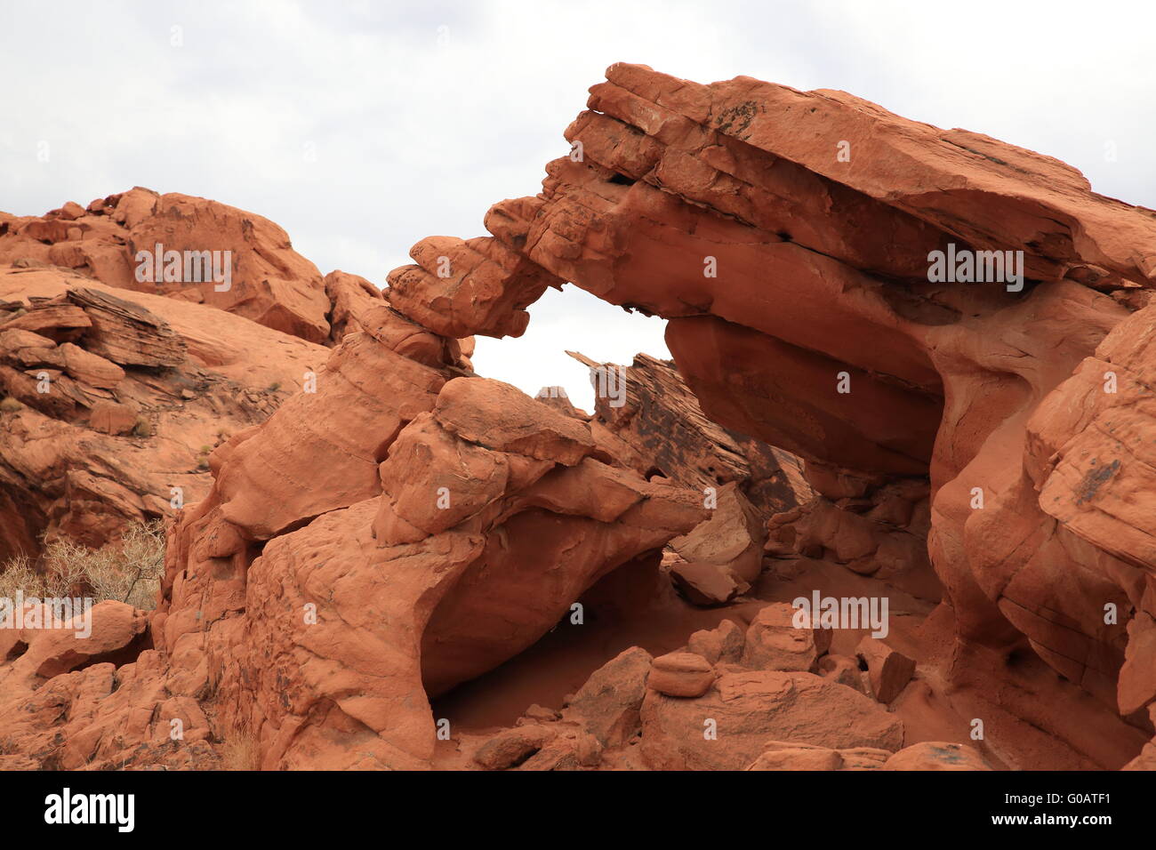 Valley of Fire Banque D'Images