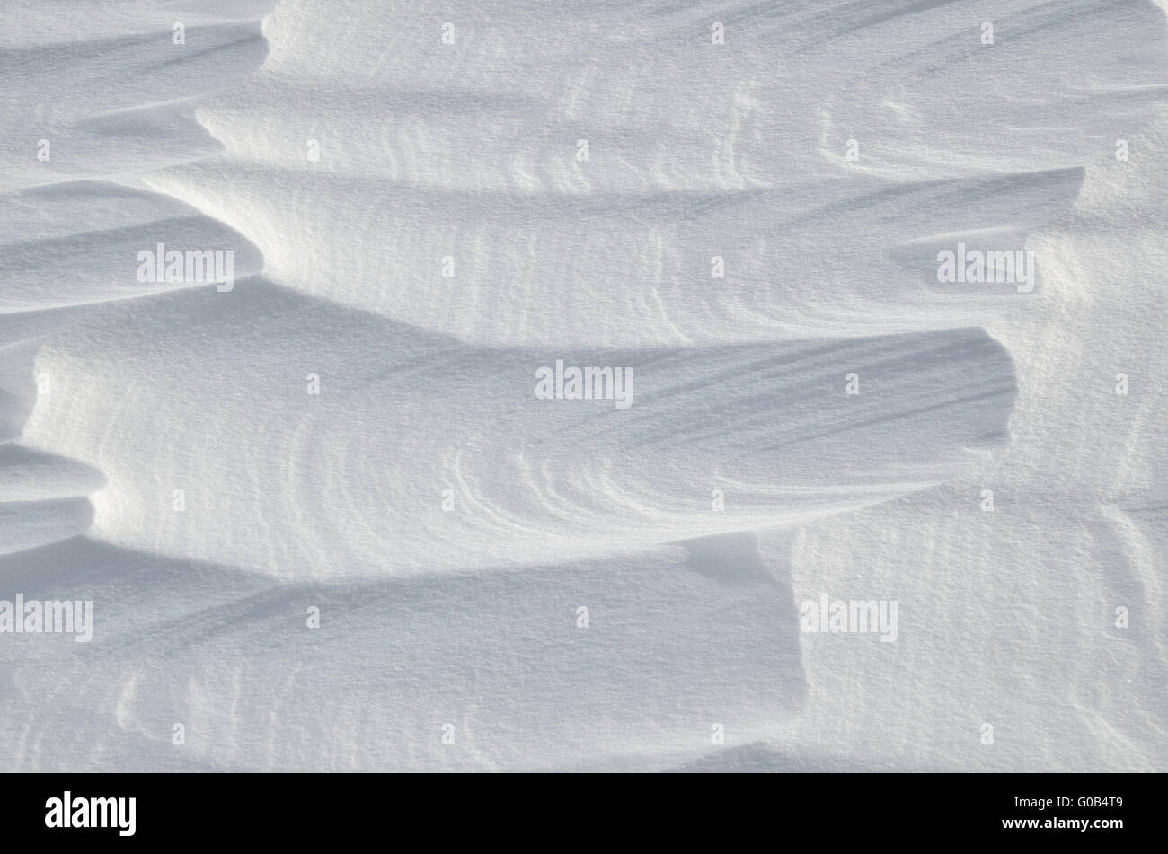 Résumé Contexte La neige Banque D'Images