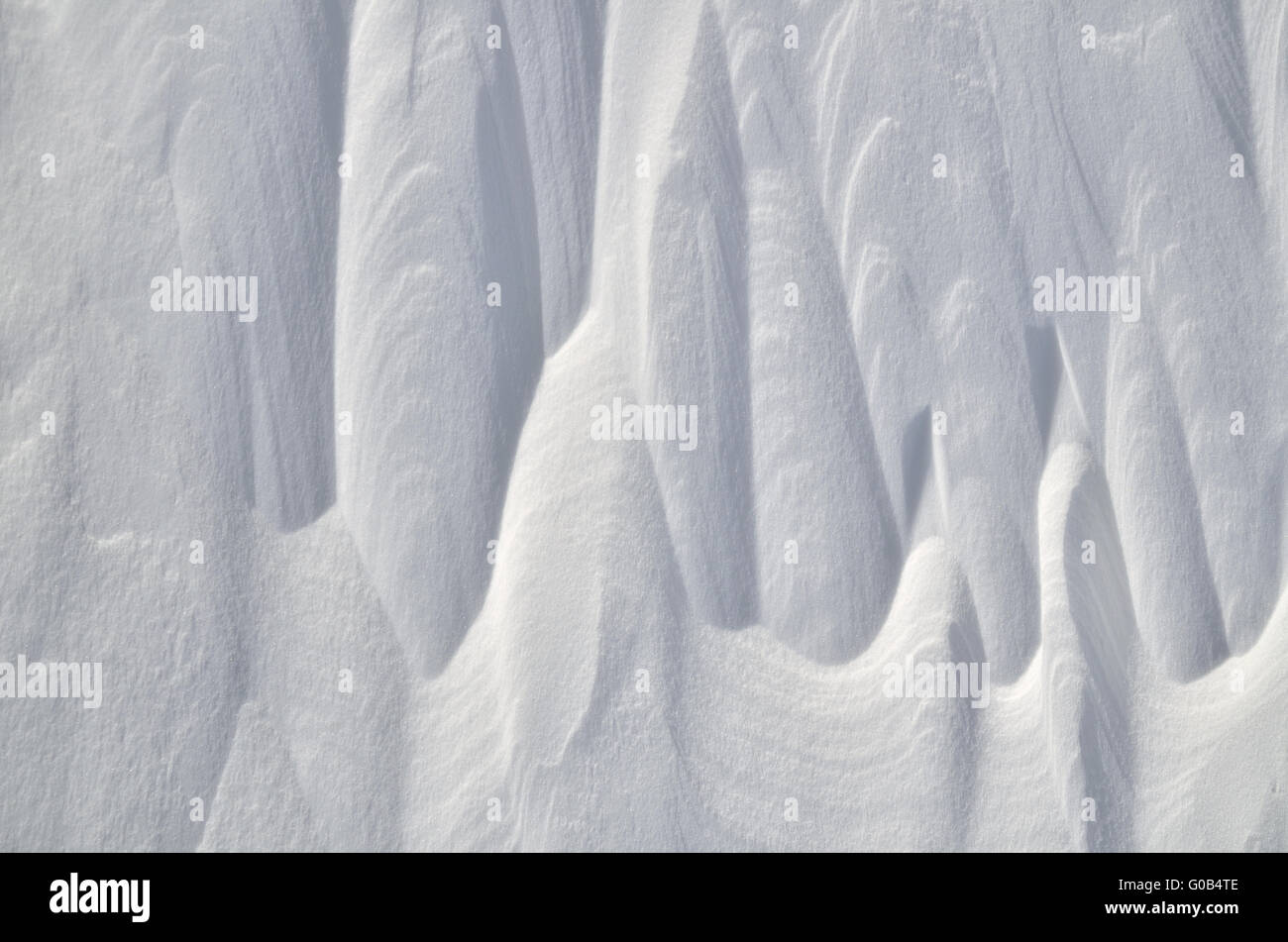 Résumé Contexte La neige Banque D'Images
