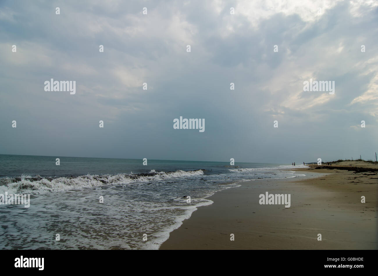 Cape Hatteras National Seashore sur Hatteras Island Caroline du Nord USA Banque D'Images