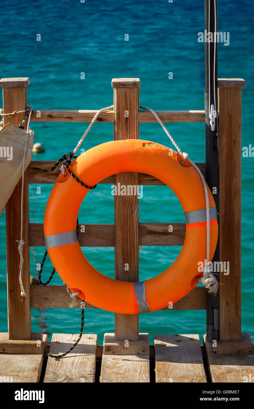 bouée de sauvetage Banque D'Images