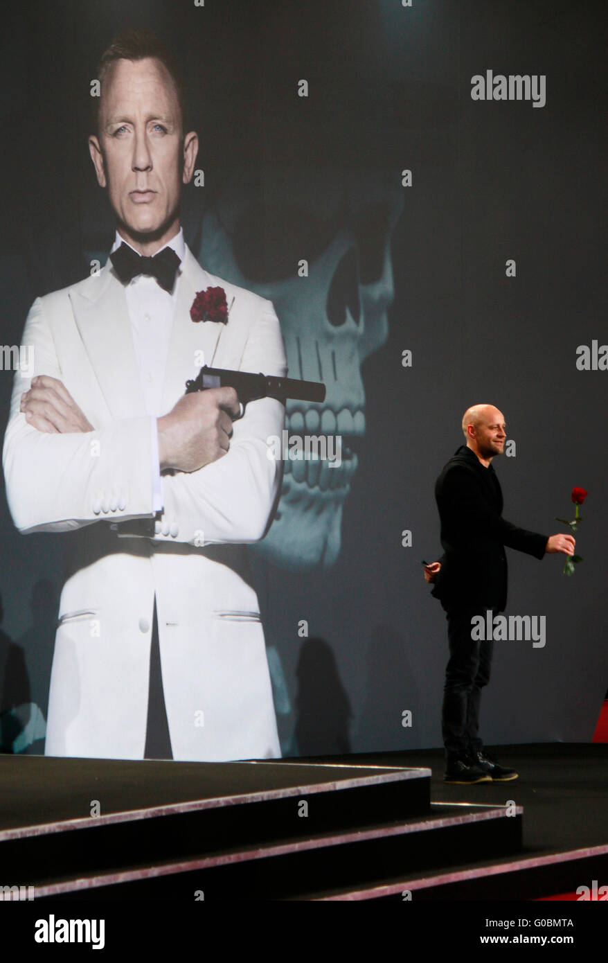 Jürgen Vogel - Deutschlandpremiere des neuen James Bond 007 Spielfilms 'Stinger', Sony Center, Potsdamer Platz, 28. Oktober 201 Banque D'Images