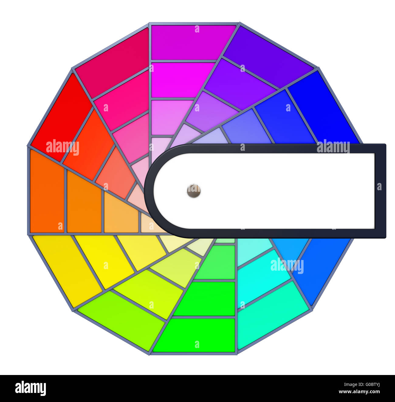 cercle de couleur Banque D'Images