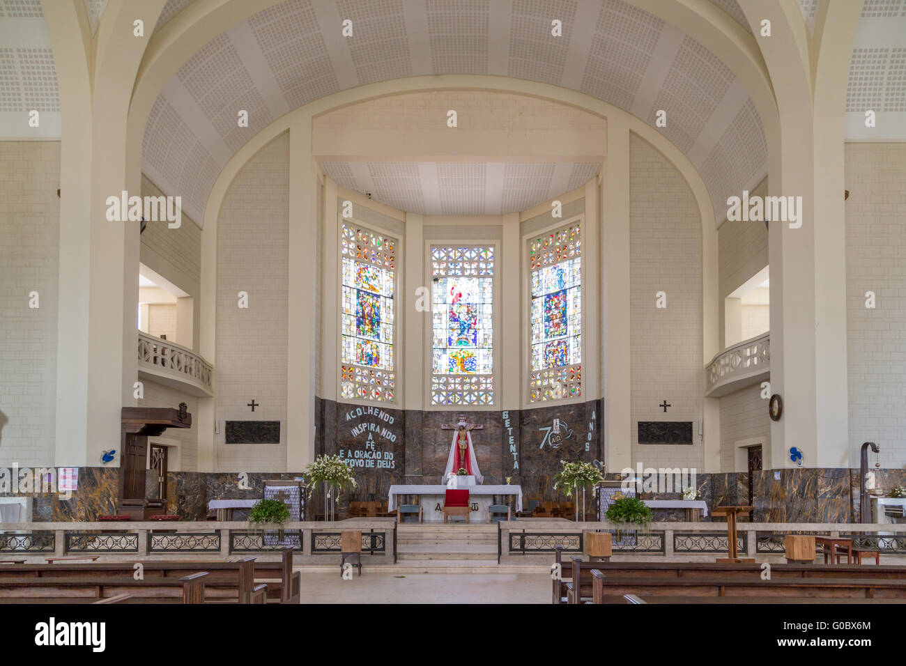 Cathédrale de Notre Dame de l'Immaculée Conception, Maputo Banque D'Images