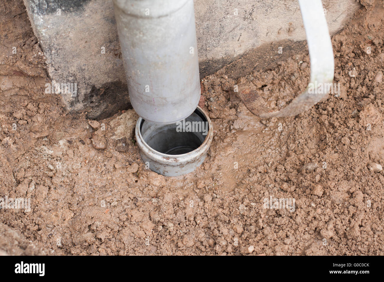 Down pipe Banque D'Images