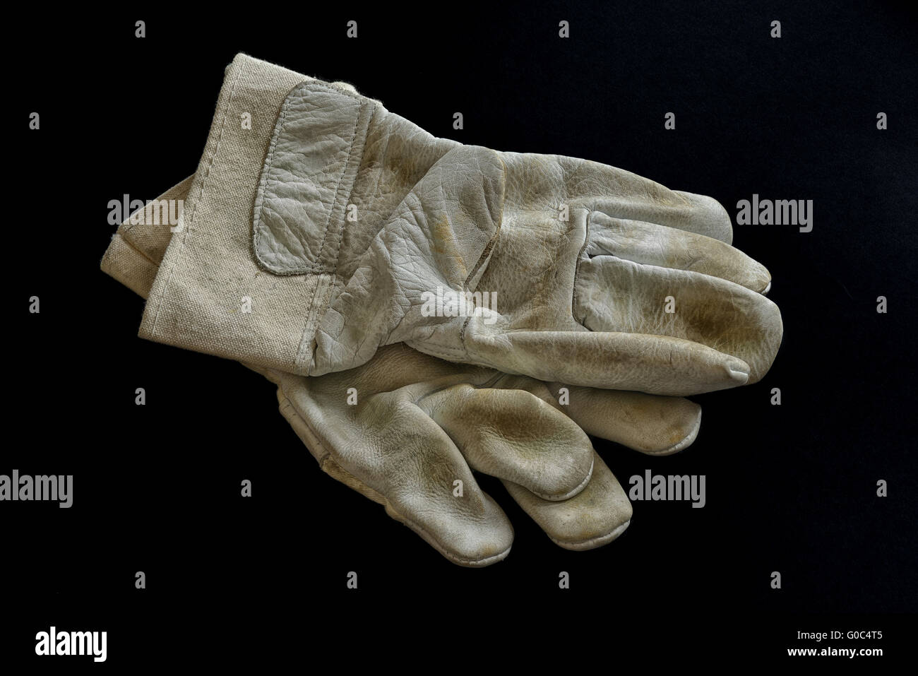 gants de travail Banque D'Images