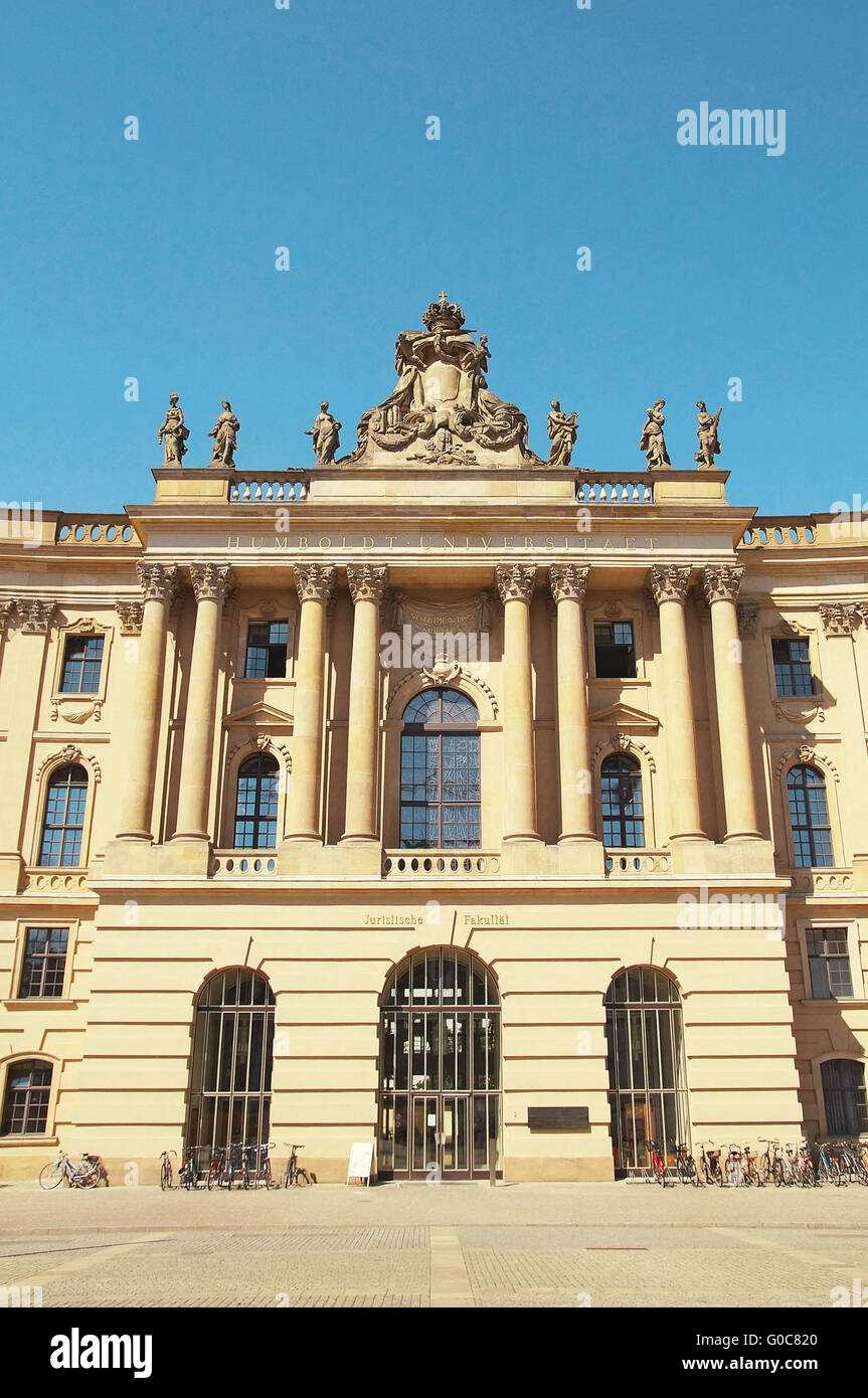 Faculté de droit de l'Université Humboldt de Berlin Allemagne Banque D'Images