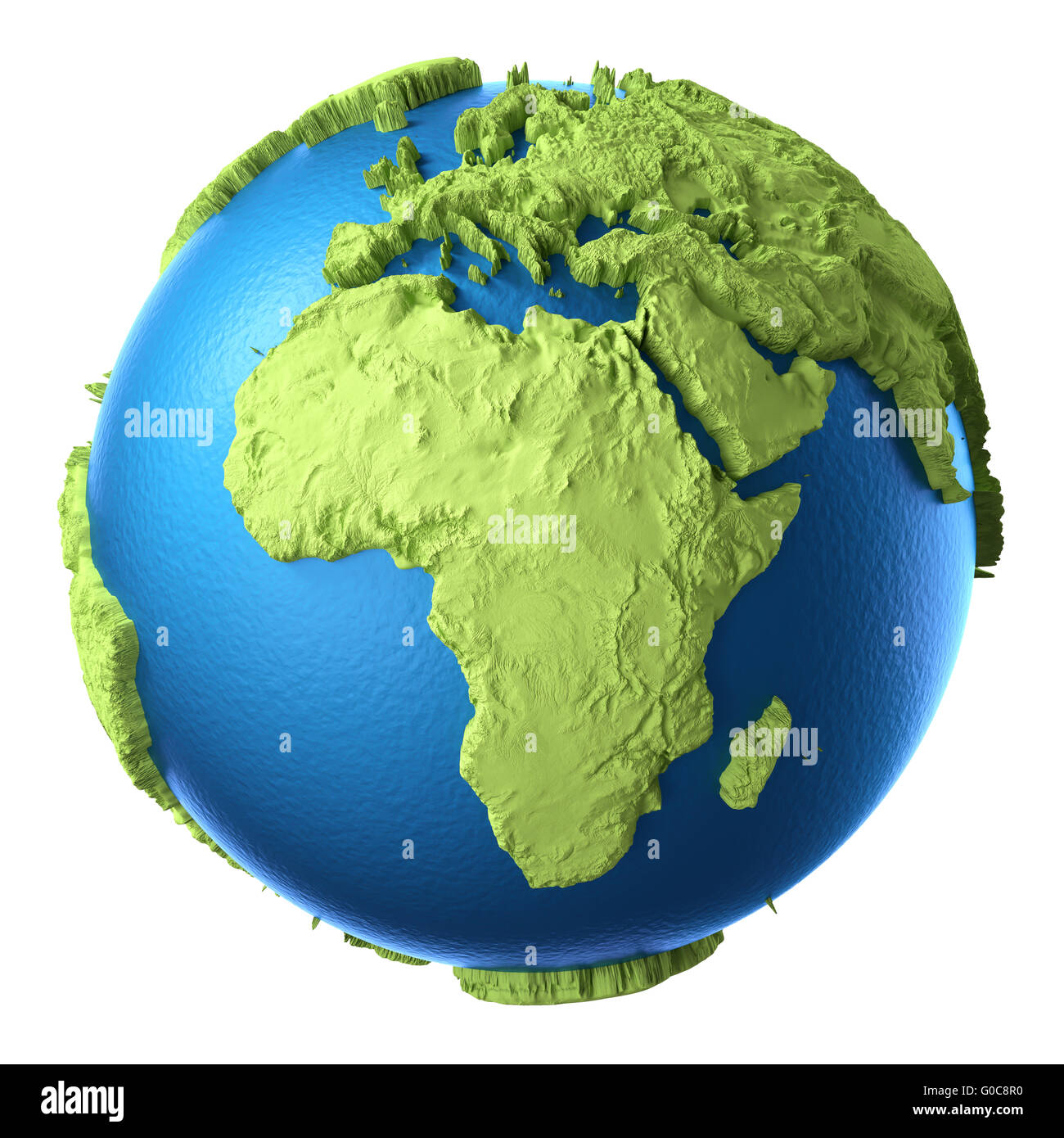 Globe 3D Banque D'Images