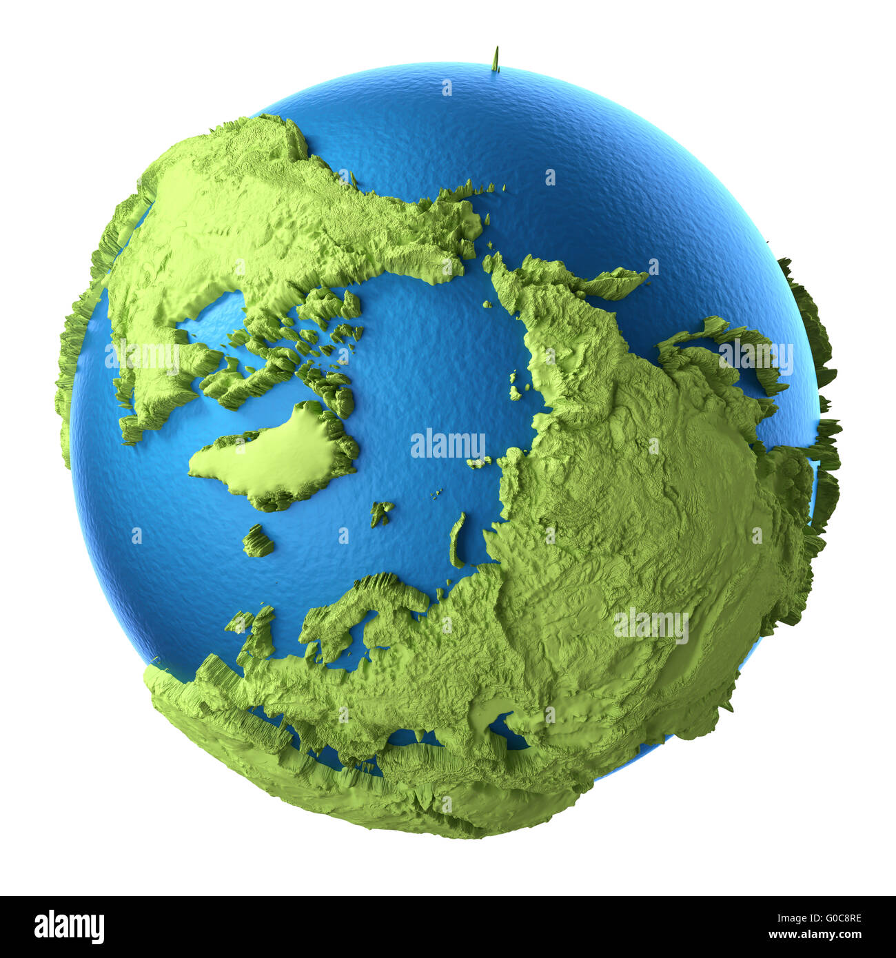 Globe 3D Banque D'Images