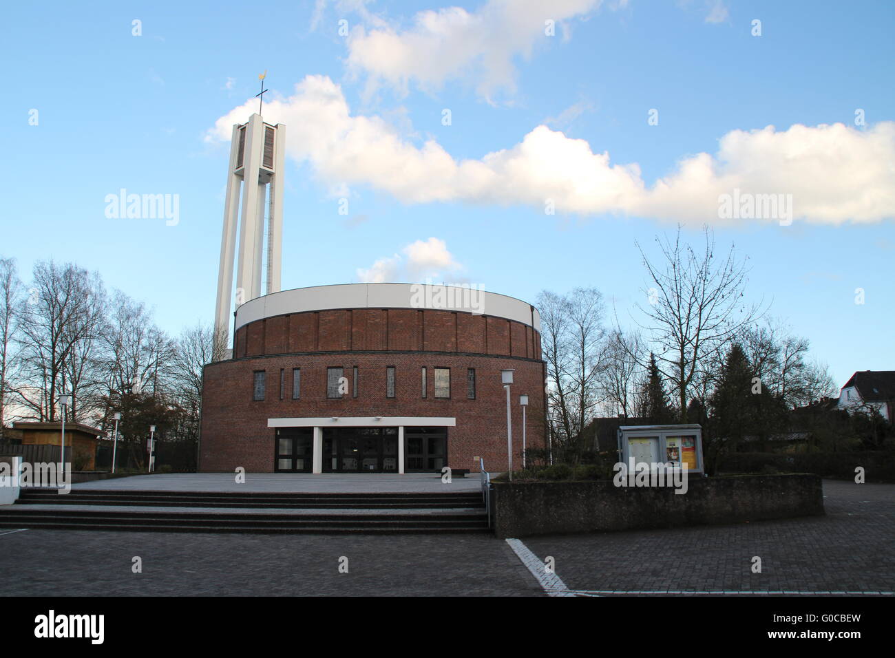 Un columbarium Banque D'Images