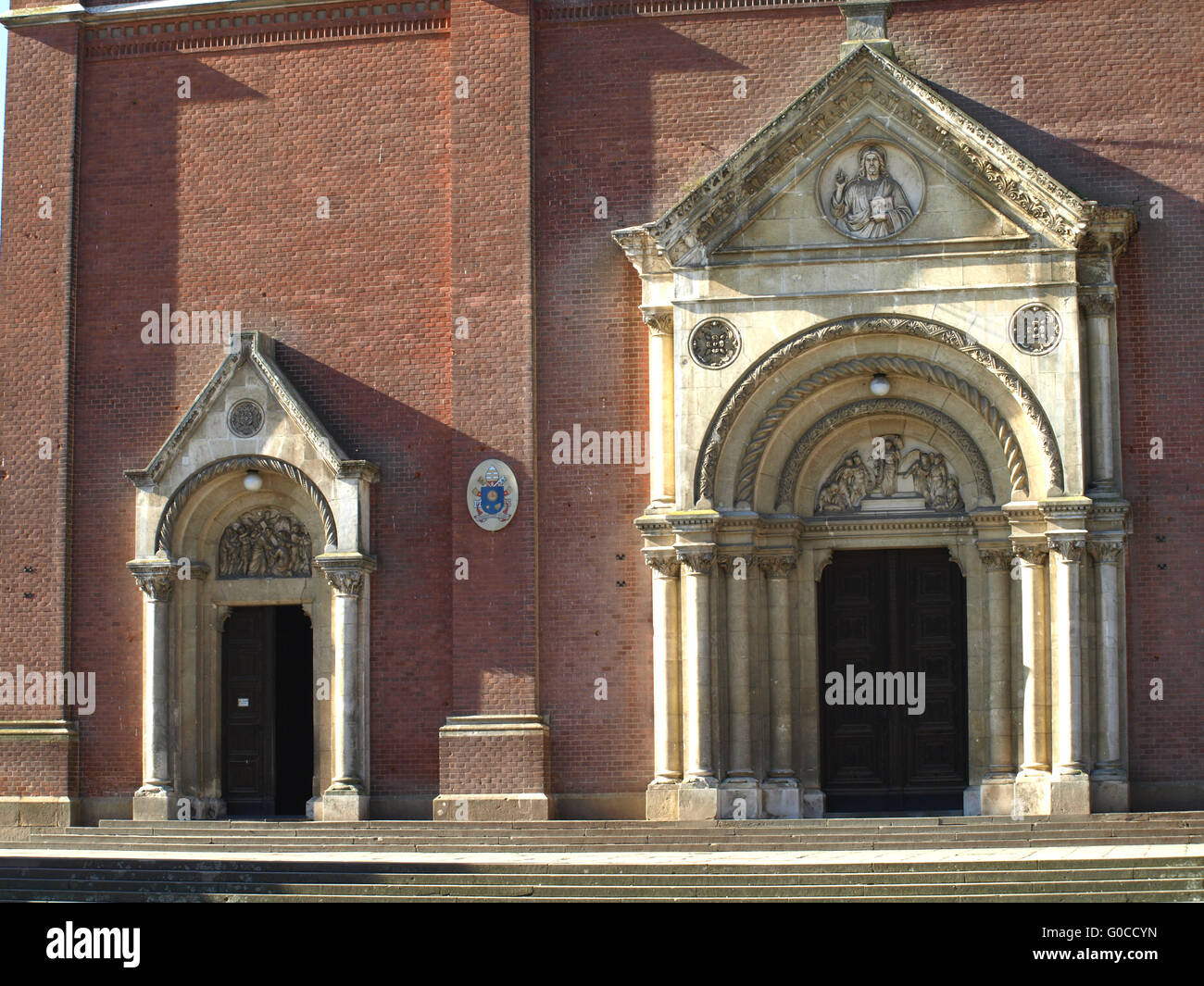 Ancienne Cathédrale de Saint Pierre à Zagreb, Croatie Banque D'Images